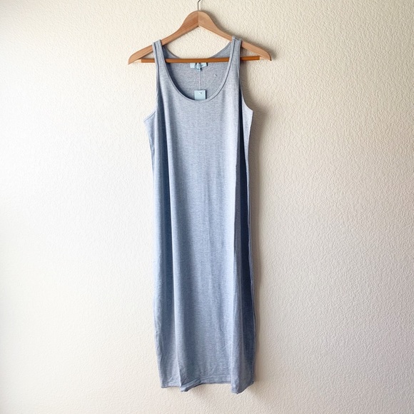 joan vass midi tank dress